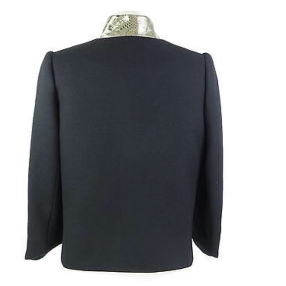 Smythe Wool Gold Collar Blazer - Picture 2 of 3